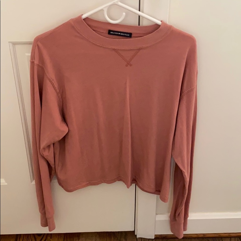 brand melville cropped tee